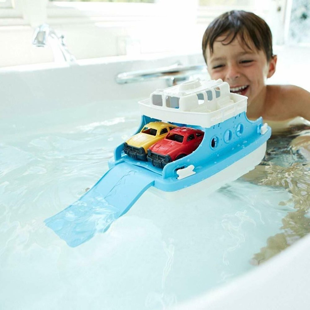 New Green Toys Ferry Boat. Made in USA. BPA Free!! - Picture 5 of 6